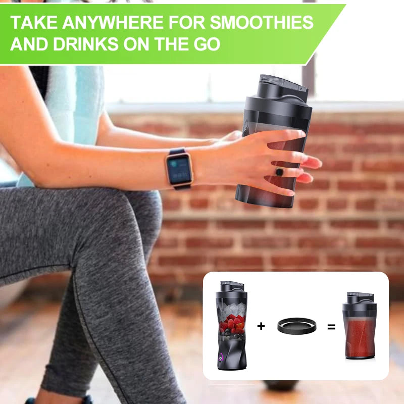 KIRAINAFLY Portable USB Juicer Blender Smoothies