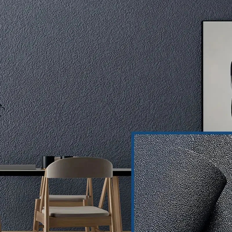 NONECN Linen 3D Foam Self Adhesive Wallpaper Waterproof