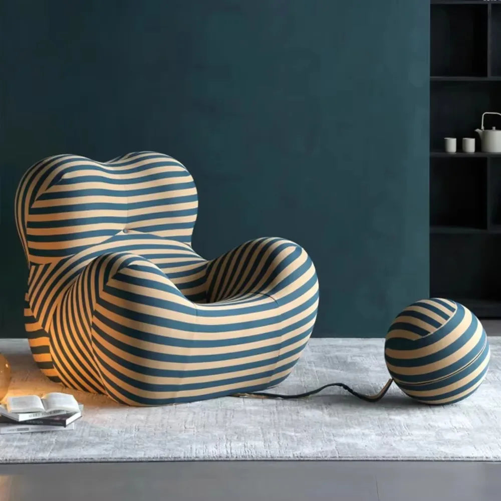 CN Guangdong Modern Balcony Lounge Sofa Chaise Recliner