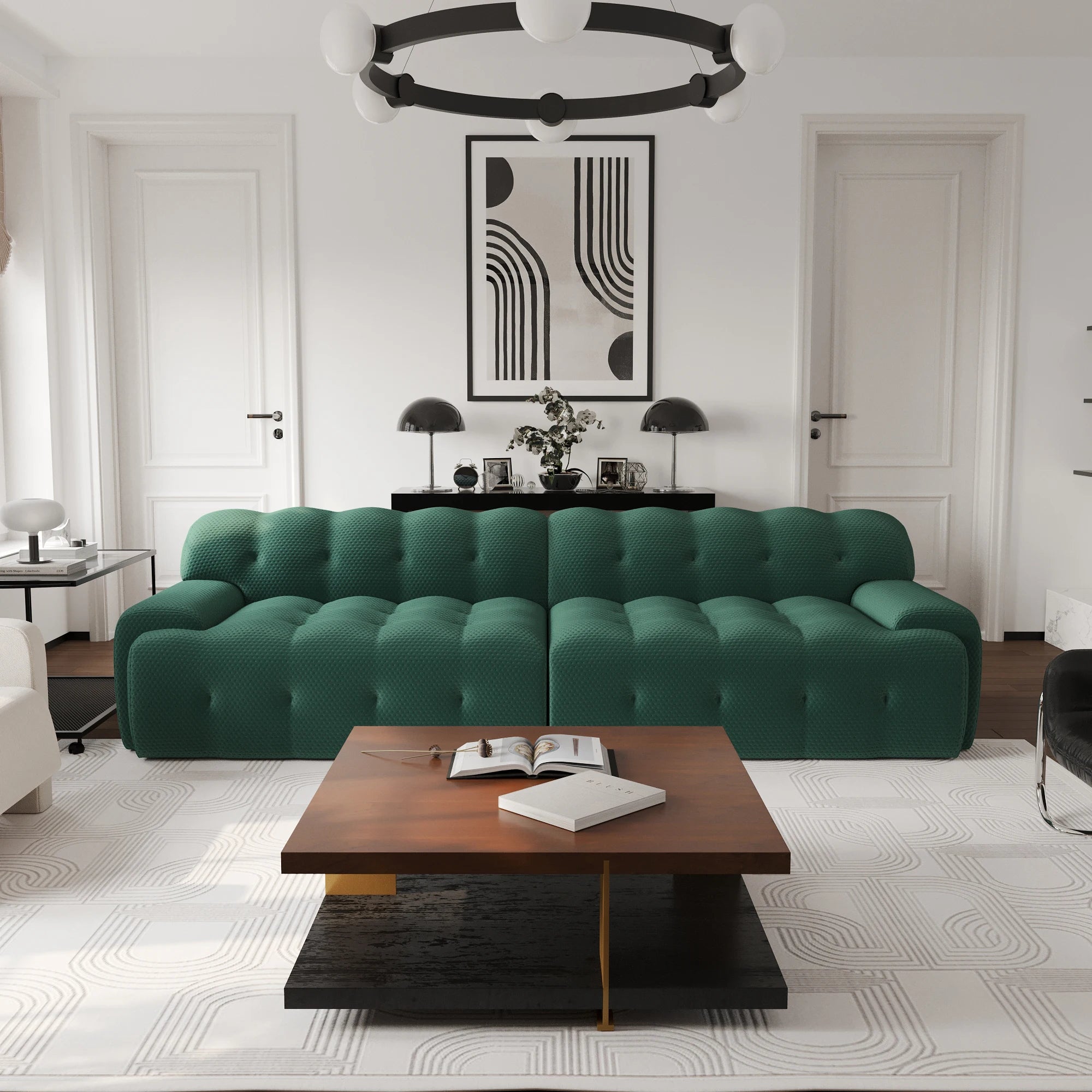 SdorensCN Comfy Cloud Oversized Modular Sectional Sofa