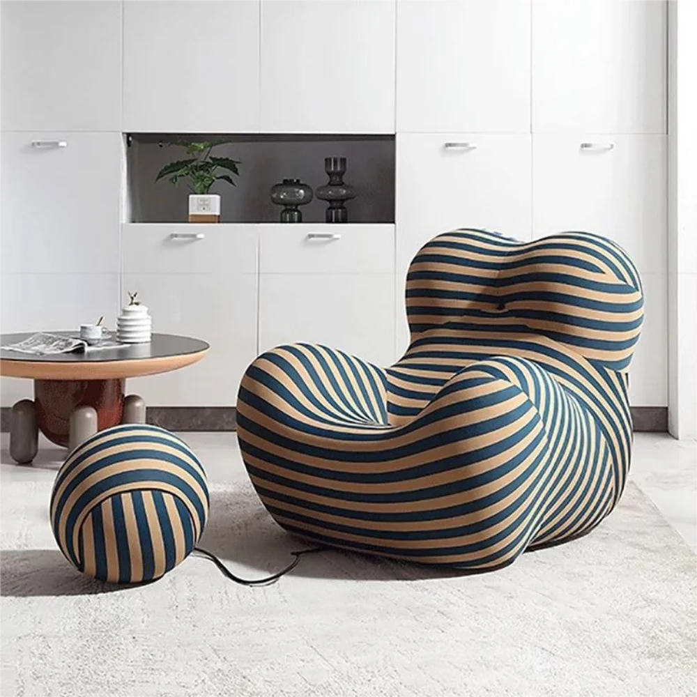 CN Guangdong Modern Balcony Lounge Sofa Chaise Recliner