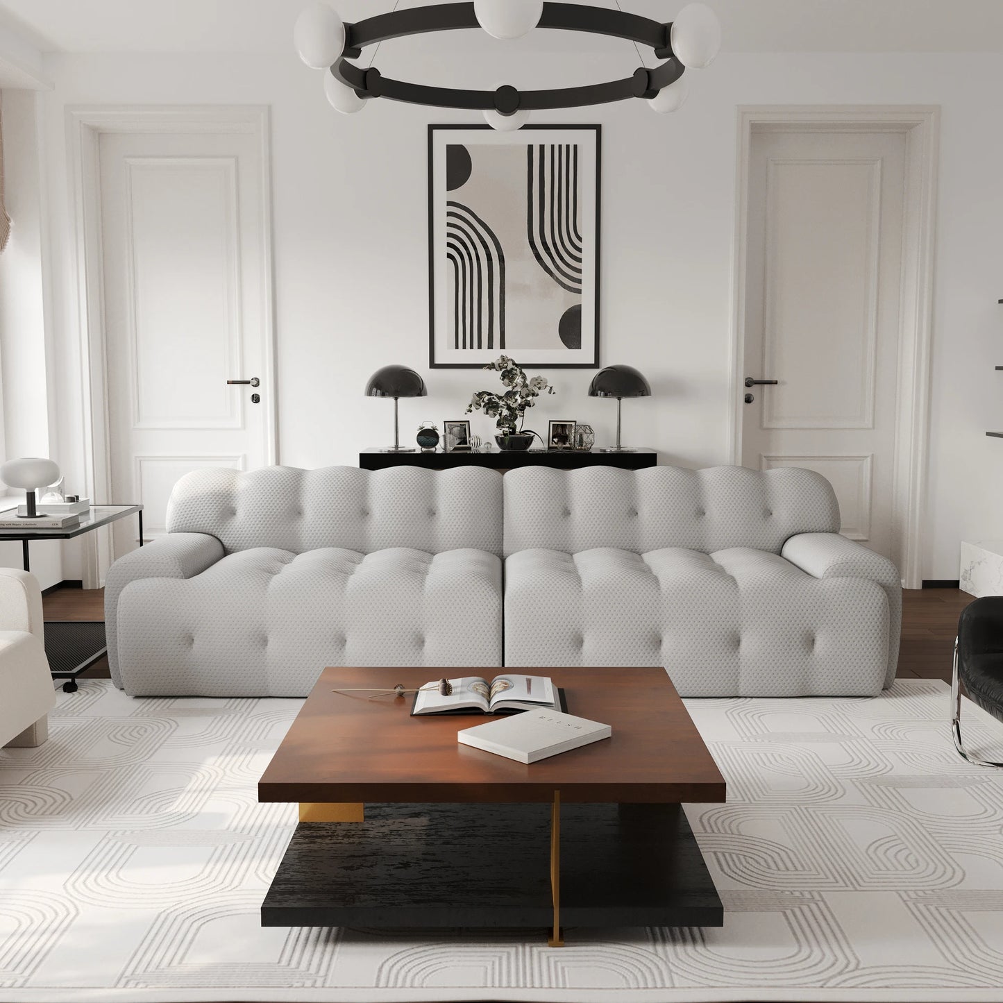 SdorensCN Comfy Cloud Oversized Modular Sectional Sofa