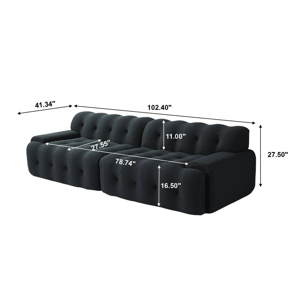 SdorensCN Comfy Cloud Oversized Modular Sectional Sofa