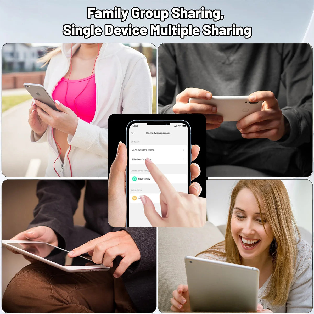 Bestski S7 1080P Wireless Video Doorbell Camera Night Vision