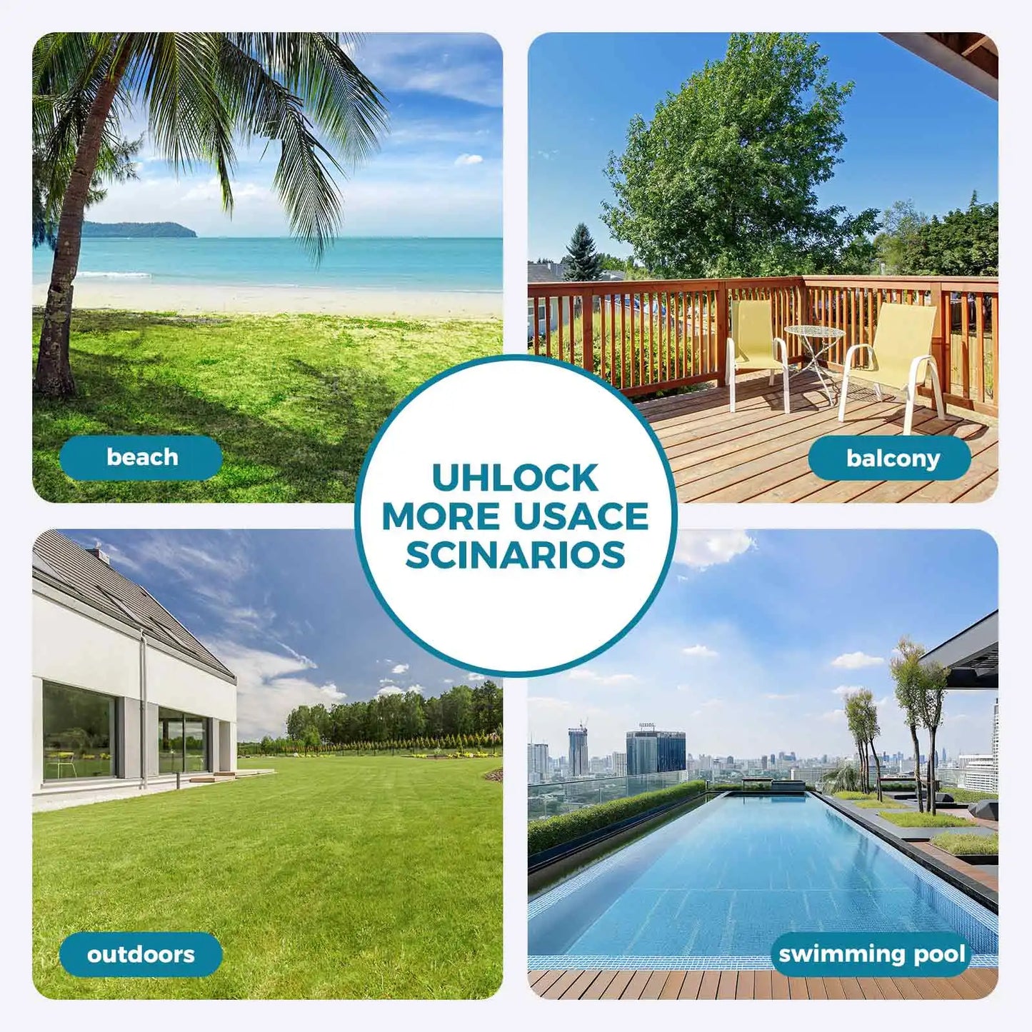 Outdoor Rattan Chaise Lounge - Outside Lounge Chair for Poolside, Beach & Garden, Comfortable S-Shaped Patio Lounger