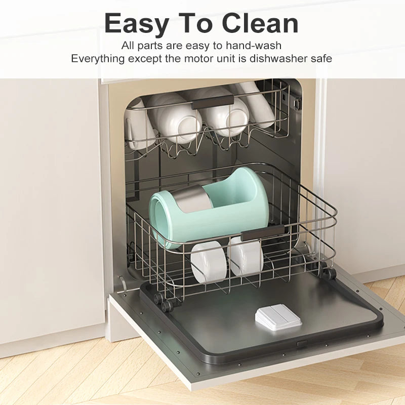 Crownful Shaved Ice Machine Mini Ice Crusher Portable Home Use