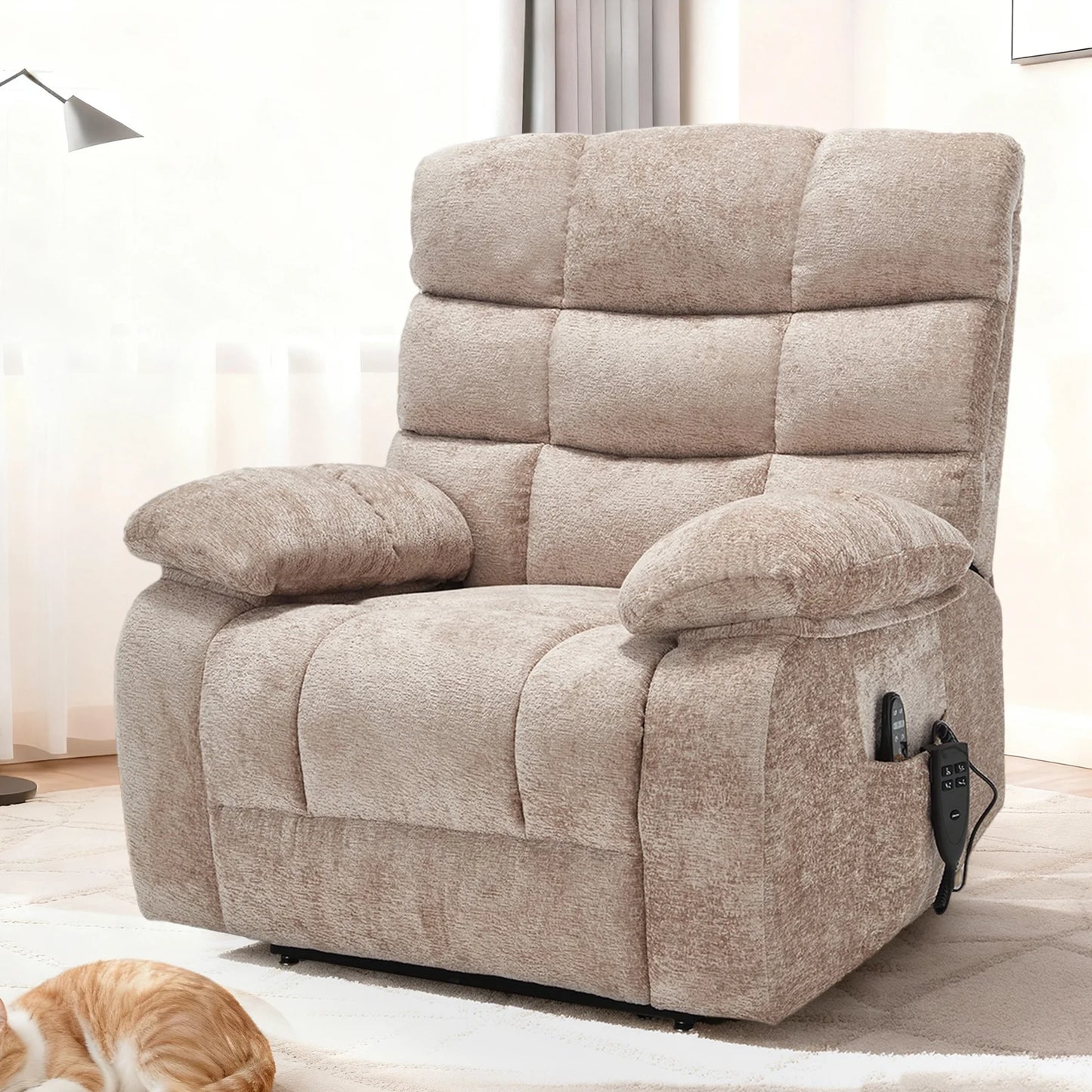 Redlife Power Lift Recliner Chair With Heat And Massage