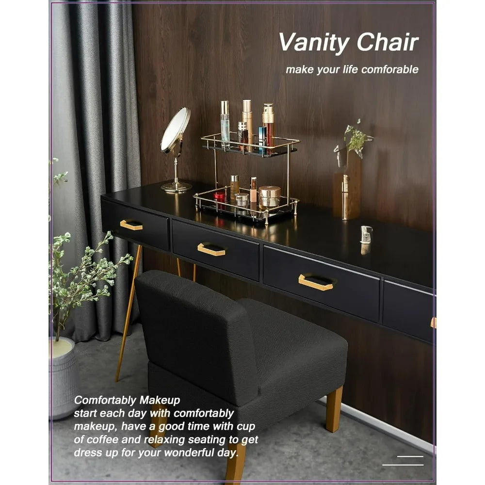 Accent Chairs Set Of 2 Modern Slipper Chairs With Wood Legs