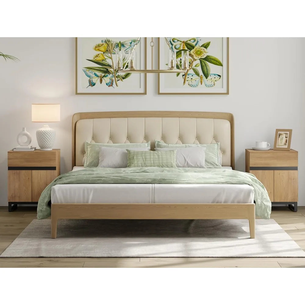 MKDK Modern Dresser And Nightstand Set With Drawers