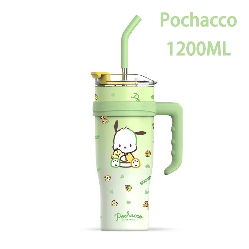 XW Sanrio Hello Kitty 1200ml Vacuum Insulated Tumbler With Straw
