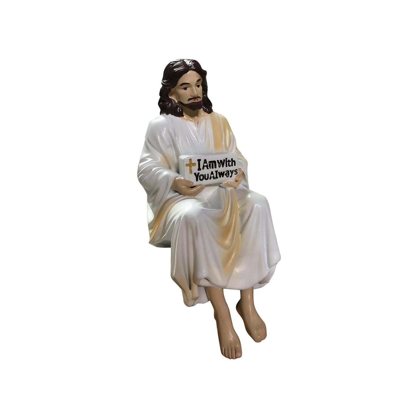 Jesus Desktop Ornament I Am With You Always