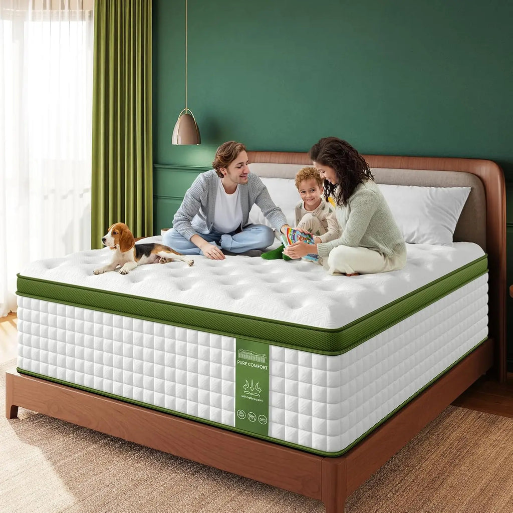 BedStory Hybrid Gel Memory Foam Mattress With Pocket Springs