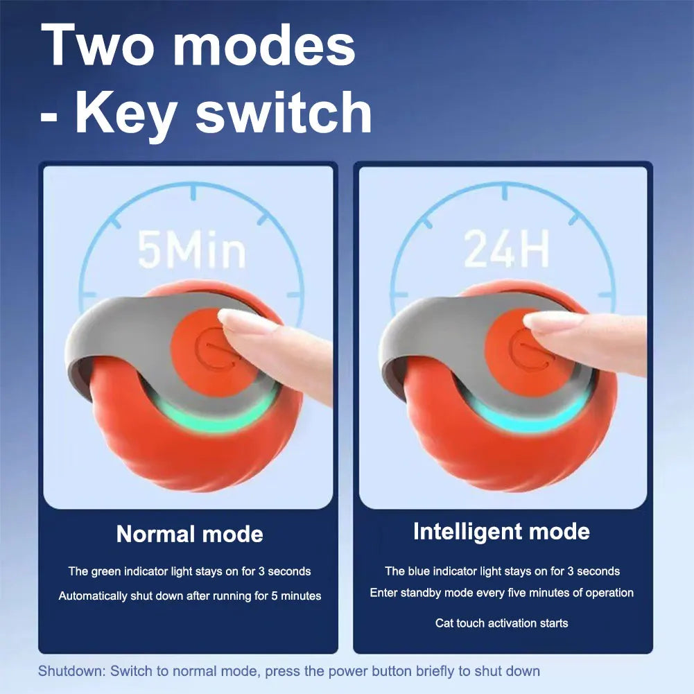 Guangdong CN Rechargeable Smart Dog Toy Ball Electronic Interactive Toy