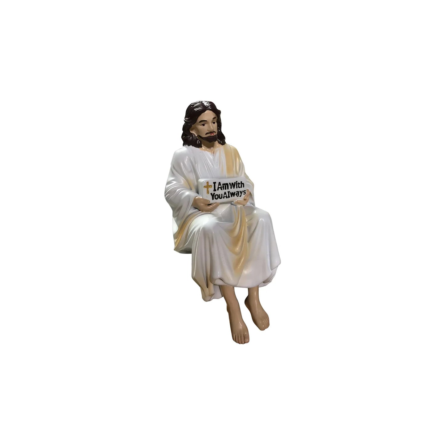 Jesus Desktop Ornament I Am With You Always