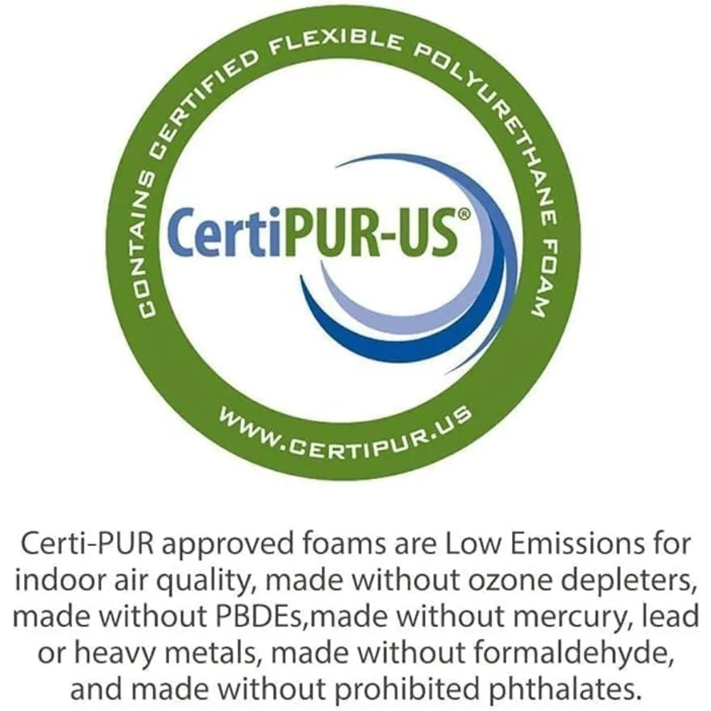 Pink Foam Bean Bag Sofa with Armrests, High-Density Foam Reading Lounge Chair