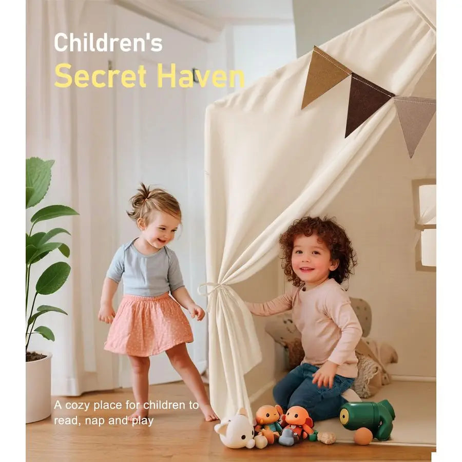 Play Tent With Star Lights For Kids Indoor And Outdoor Use