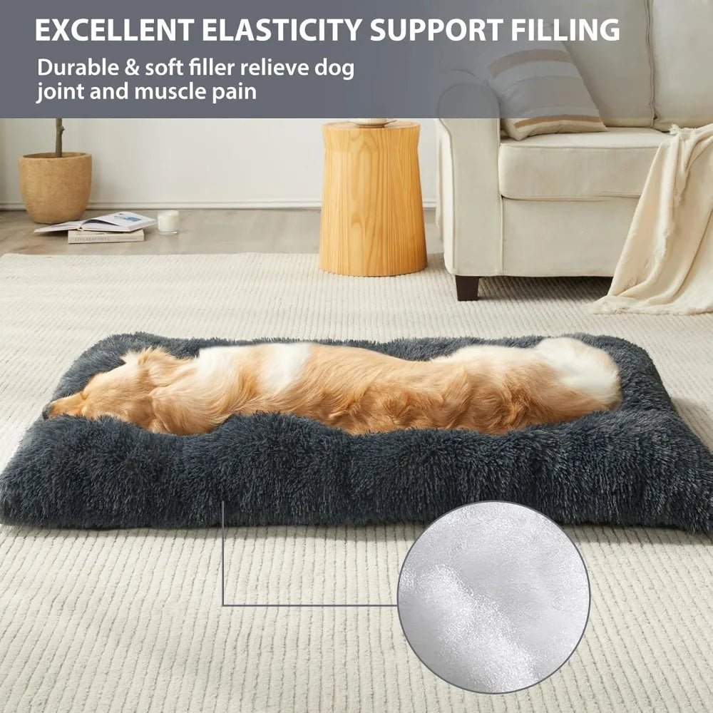 Premium Plush Dog Bed With Anti-Slip Bottom