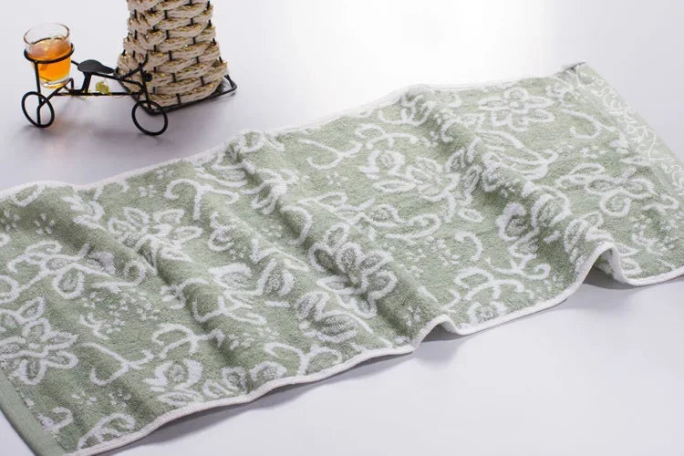 25x50cm  Bamboo fiber and Twist free cotton child towel Hand Towel wholesale Home Cleaning Face for baby for Kids High Quality