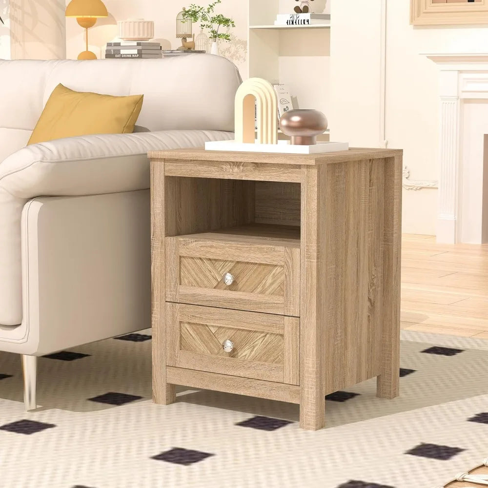 MKDK 3 Piece Bedroom Set With Dresser And Nightstands