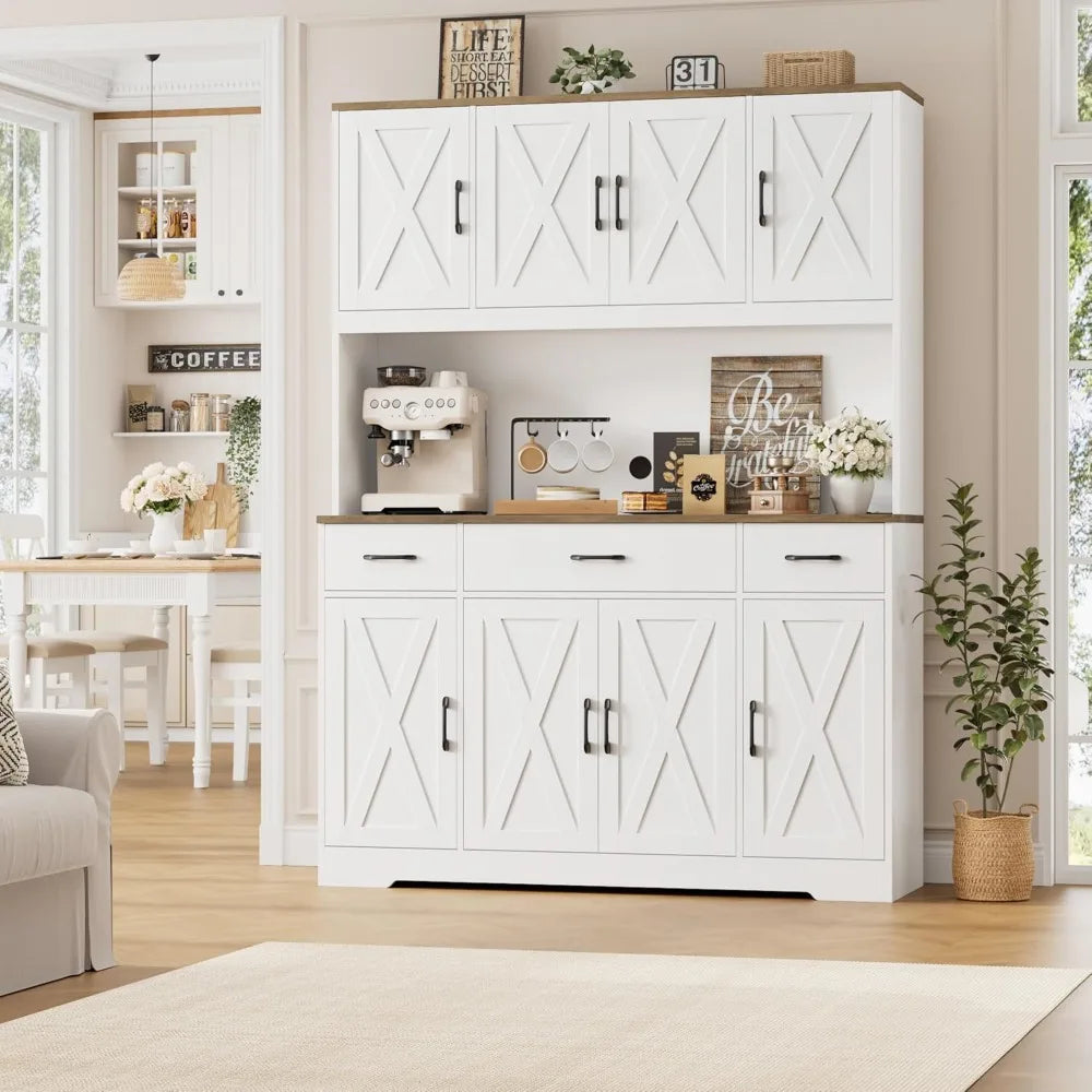 Charge Unit Kitchen Pantry Cabinet With Charging Station