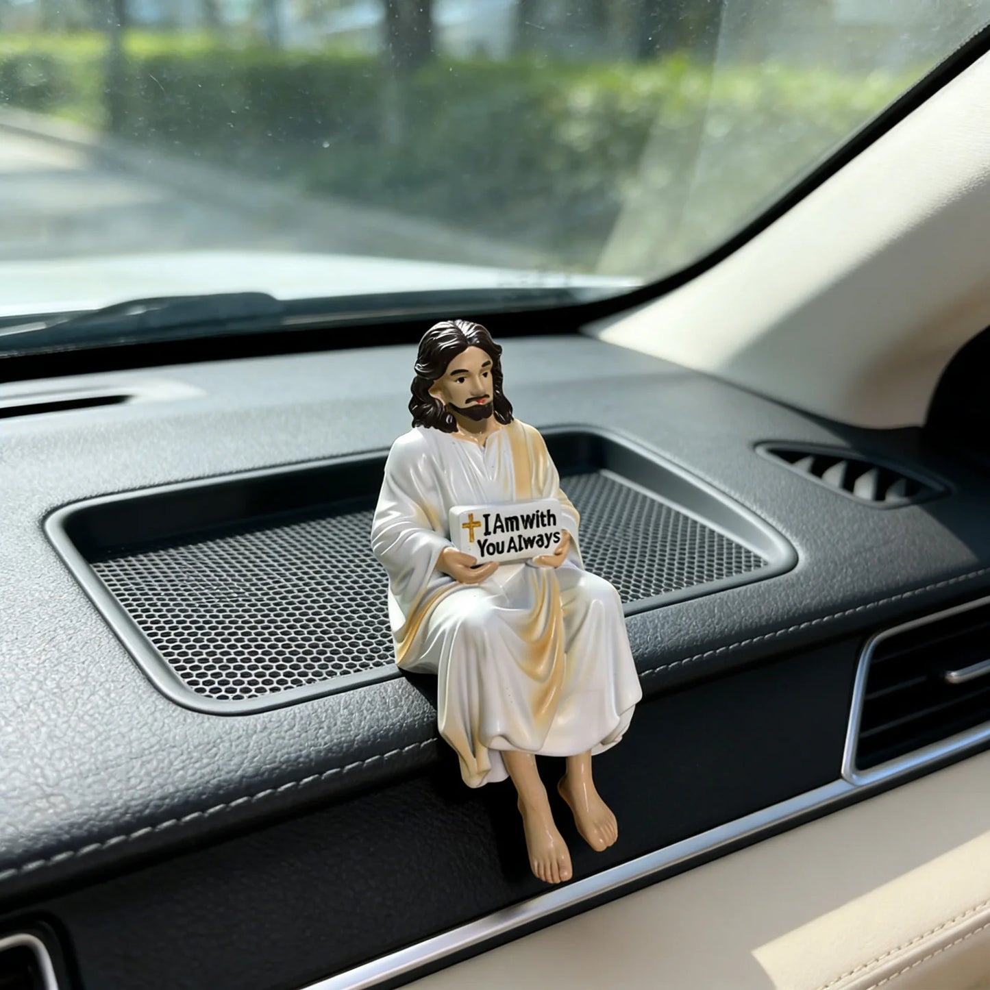 Jesus Desktop Ornament I Am With You Always