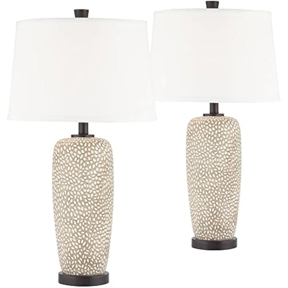 XMSJ Anna Modern Coastal Table Lamps Set of 2