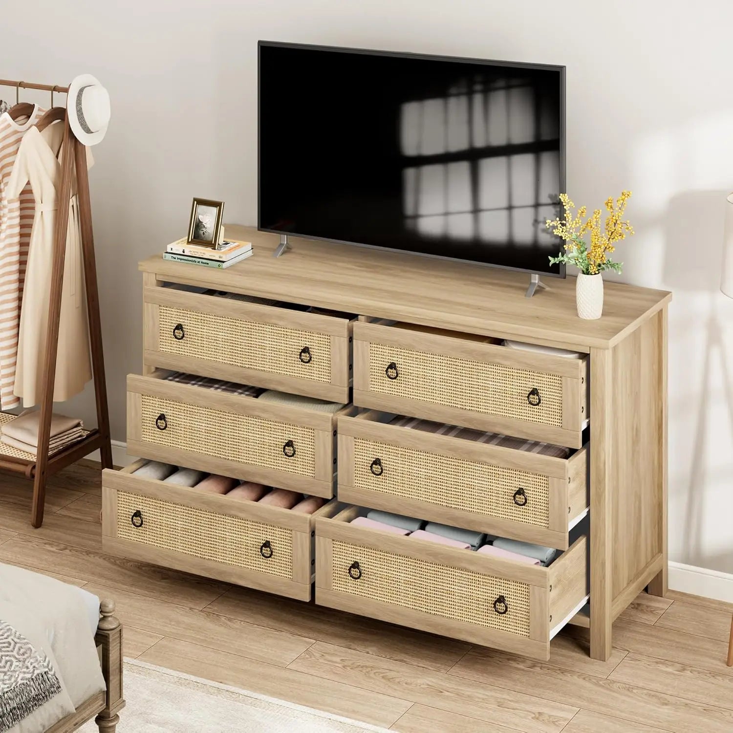 HiMISS 3 6 Drawer Dresser For Bedroom And Living Room