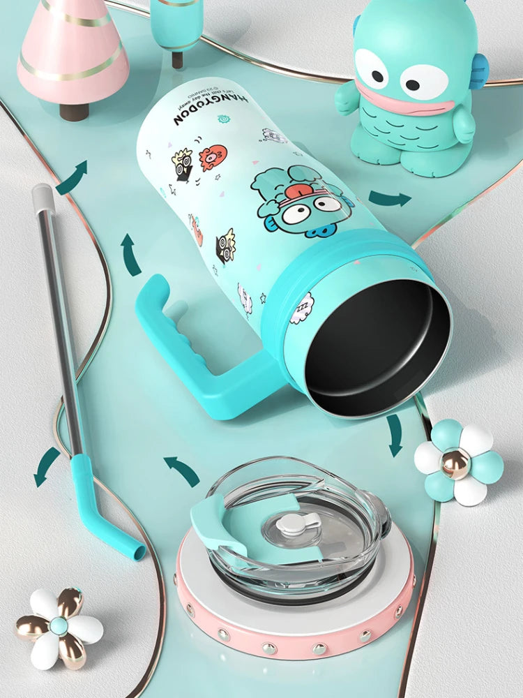 XW Sanrio Hello Kitty 1200ml Vacuum Insulated Tumbler With Straw