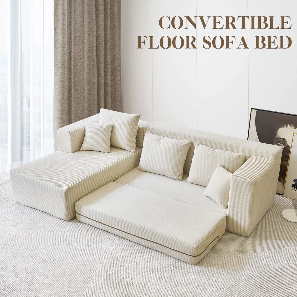 Guangdong L Shaped Modular Sectional Sofa Cloud Couch