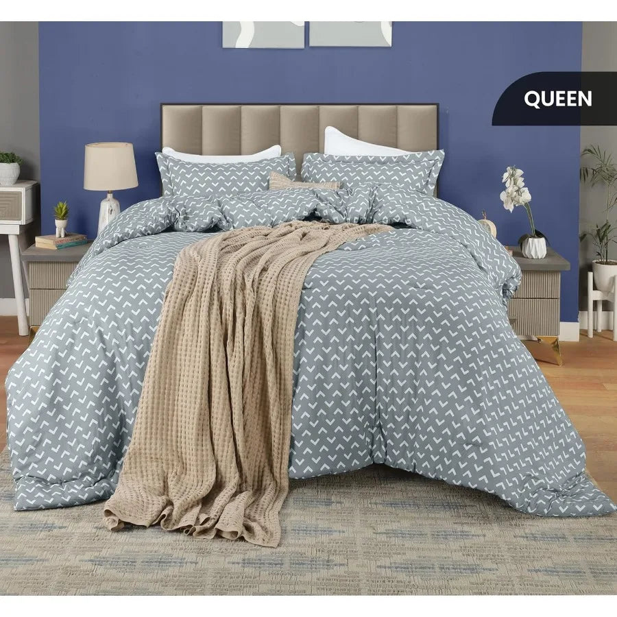 Craft of Weaving Patchwork Comforter Set Lightweight All Season Bedding