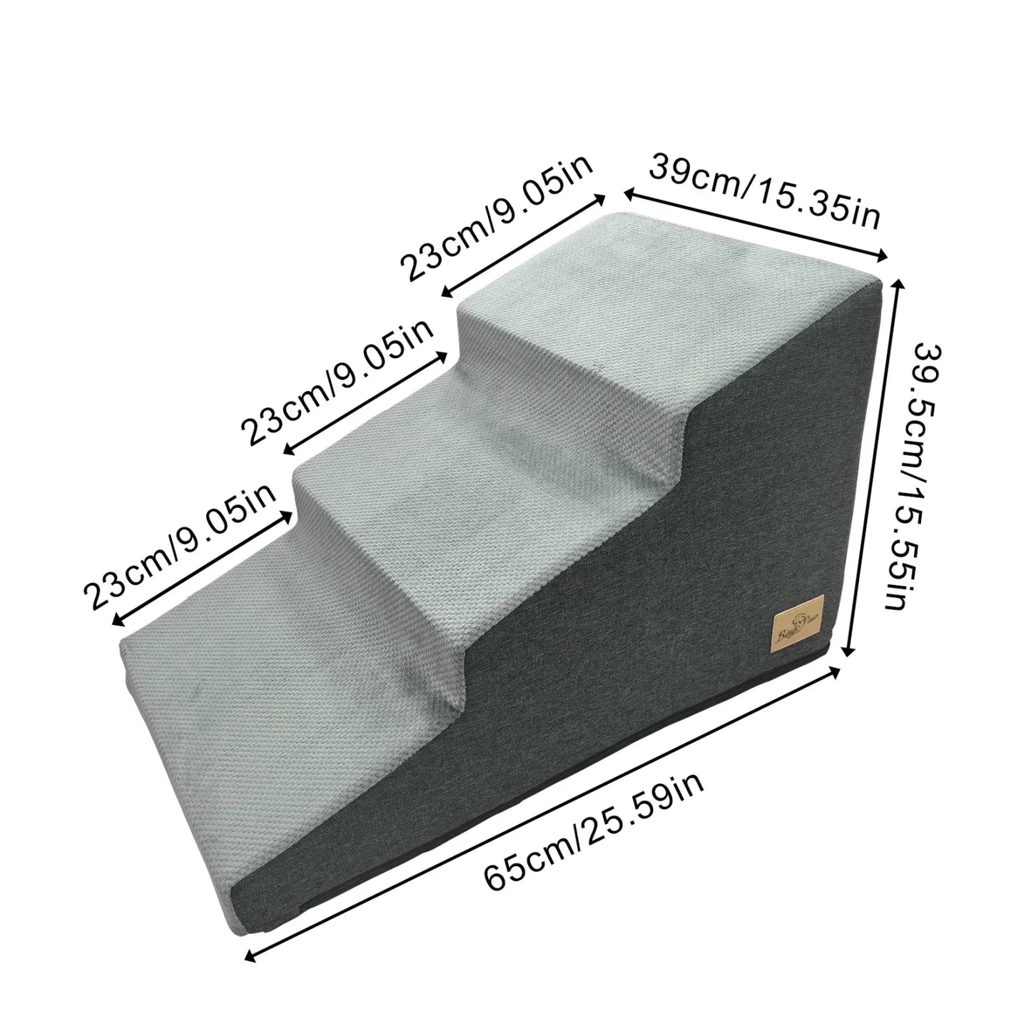 NONE Premium Foam Dog Steps For Sofa And Bed Ramps