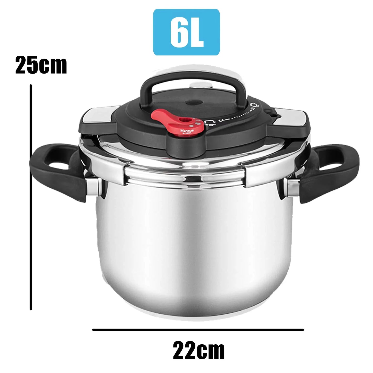 Stainless Steel Pressure Cooker Explosion Proof Kitchen