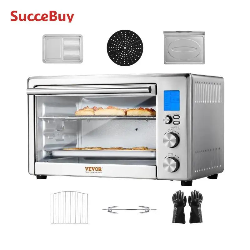 VEVOR 10-in-1 Convection Oven Multifunction Countertop Oven