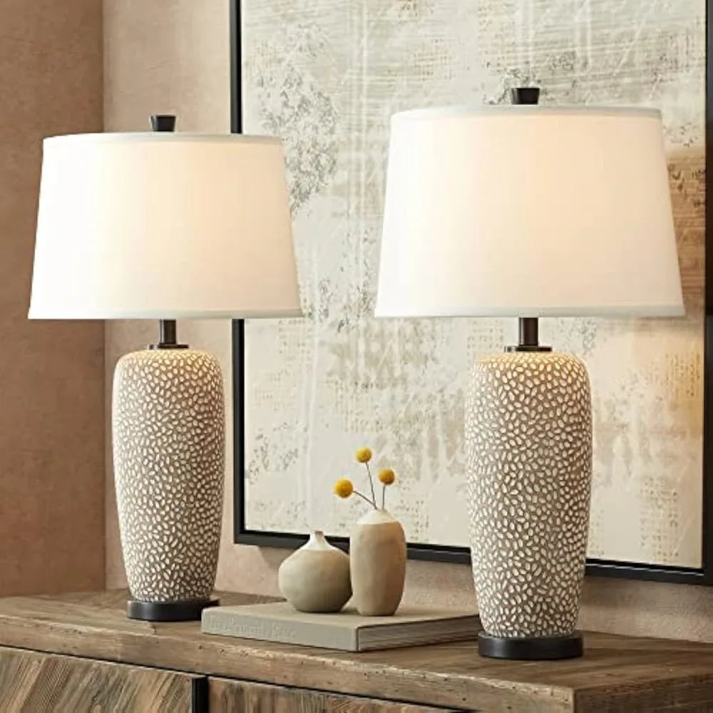 XMSJ Anna Modern Coastal Table Lamps Set of 2