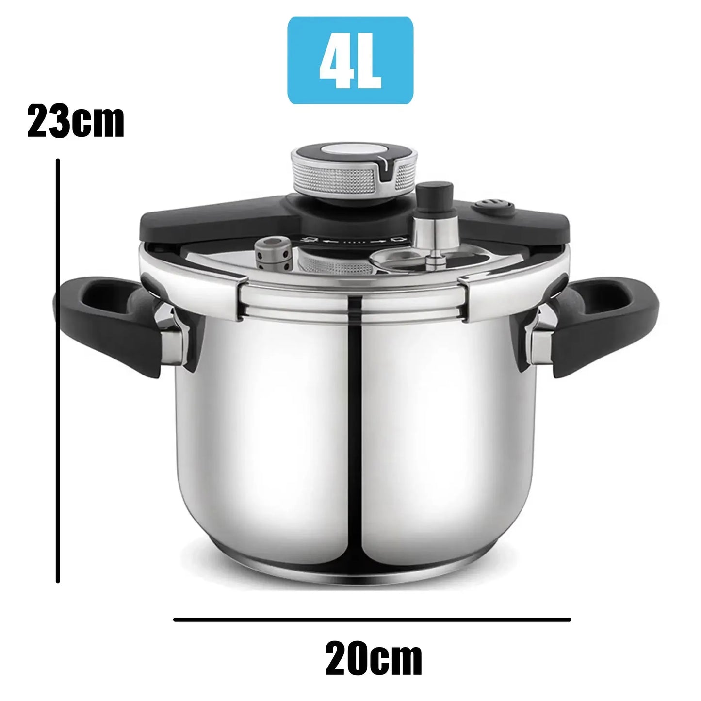 Stainless Steel Pressure Cooker Explosion Proof Kitchen