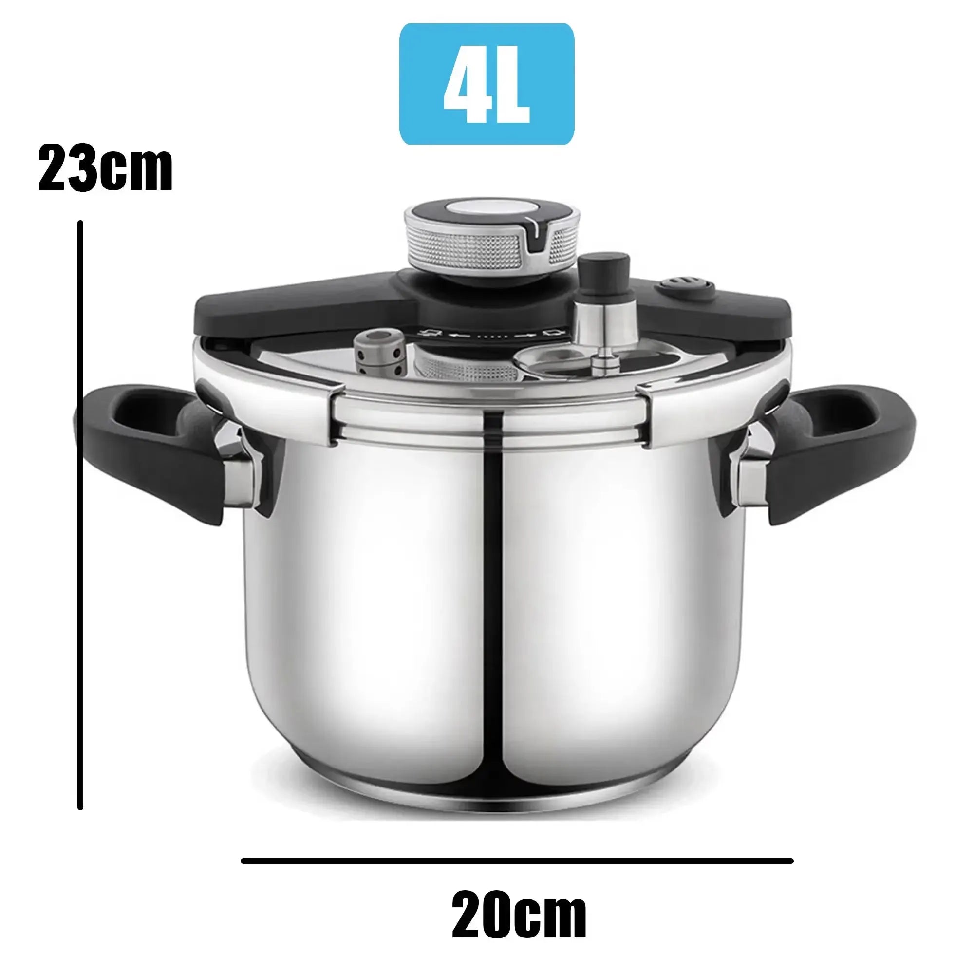 Stainless Steel Pressure Cooker Explosion Proof Kitchen
