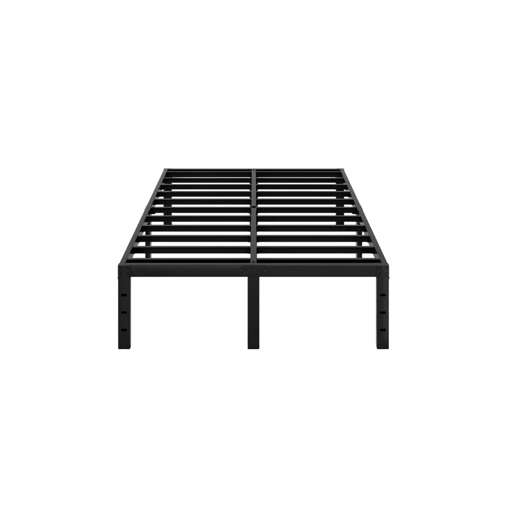 AROMUSTIME Metal Bed Frame Platform Slat Mattress Foundation