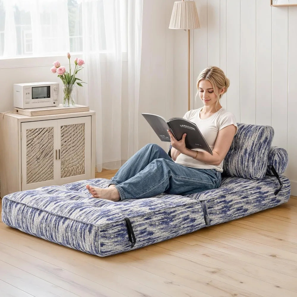 Compact Sofa Bed For Adults Convertible Chair Floor Couch