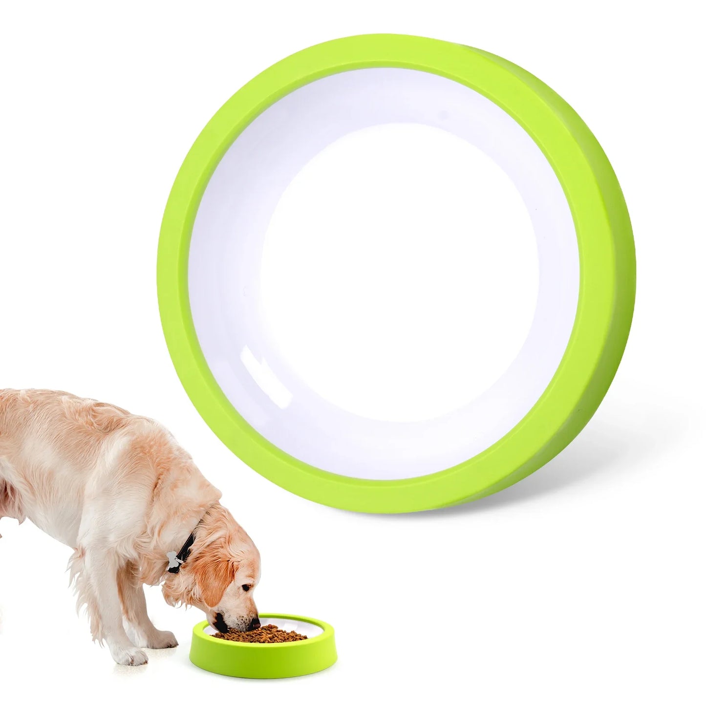 Pet Dog Slow Feeder Bowl Non Slip Anti Gulping Eco