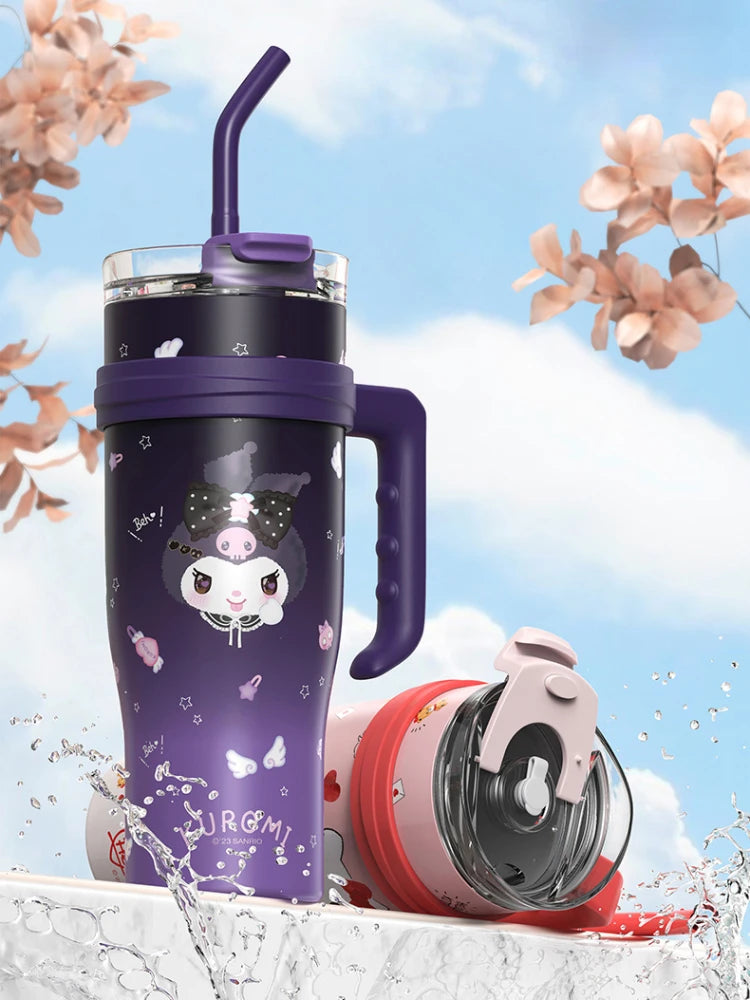 XW Sanrio Hello Kitty 1200ml Vacuum Insulated Tumbler With Straw