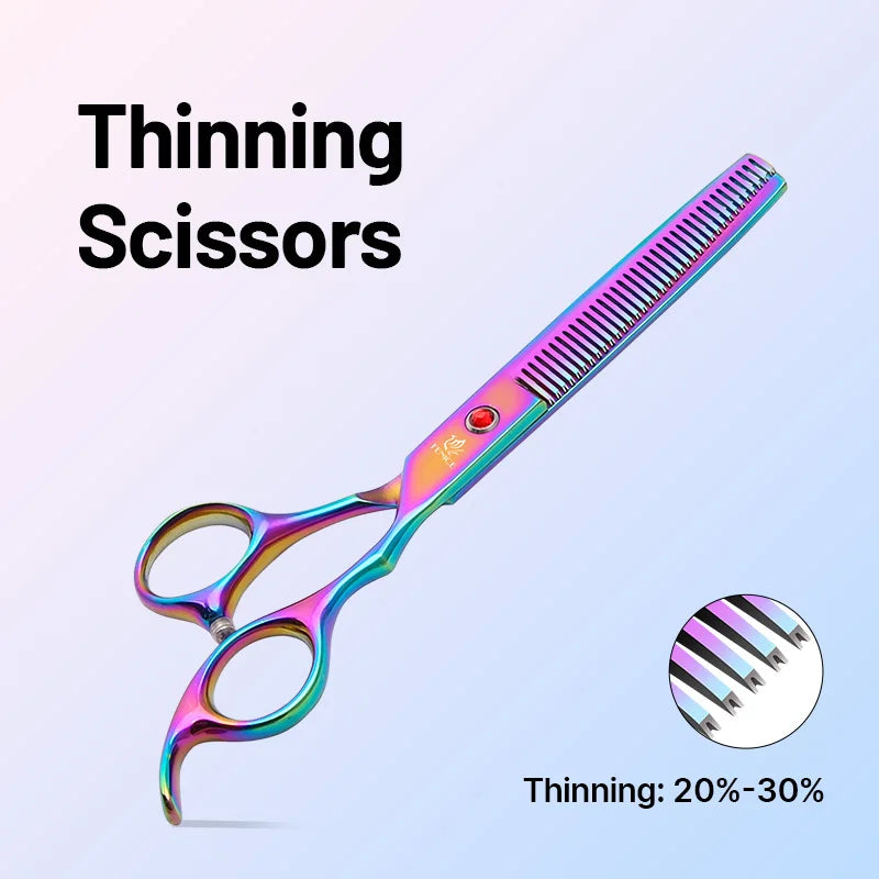 Fenice Classical 9Cr Steel Dog Grooming Scissors Set