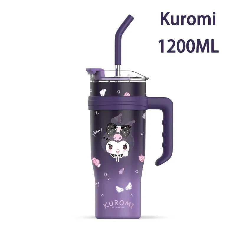 XW Sanrio Hello Kitty 1200ml Vacuum Insulated Tumbler With Straw