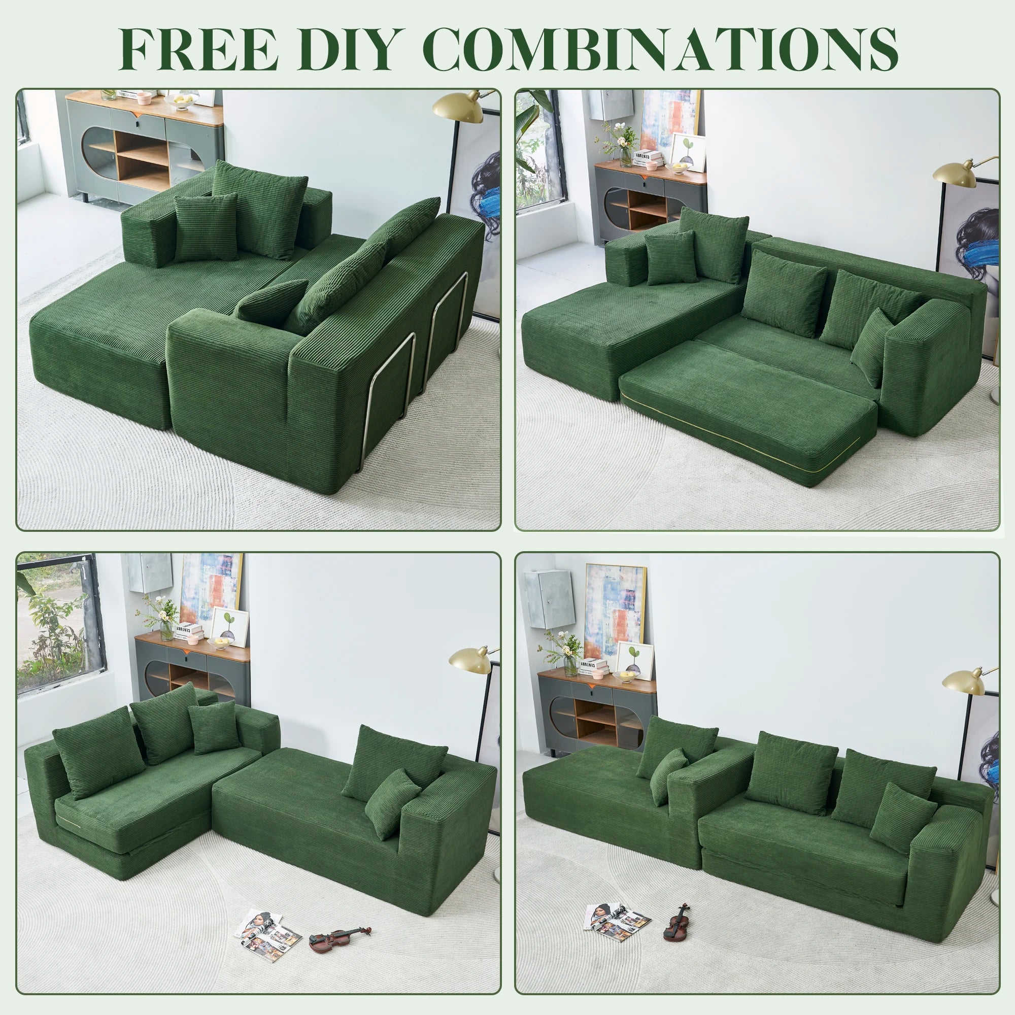 Guangdong L Shaped Modular Sectional Sofa Cloud Couch