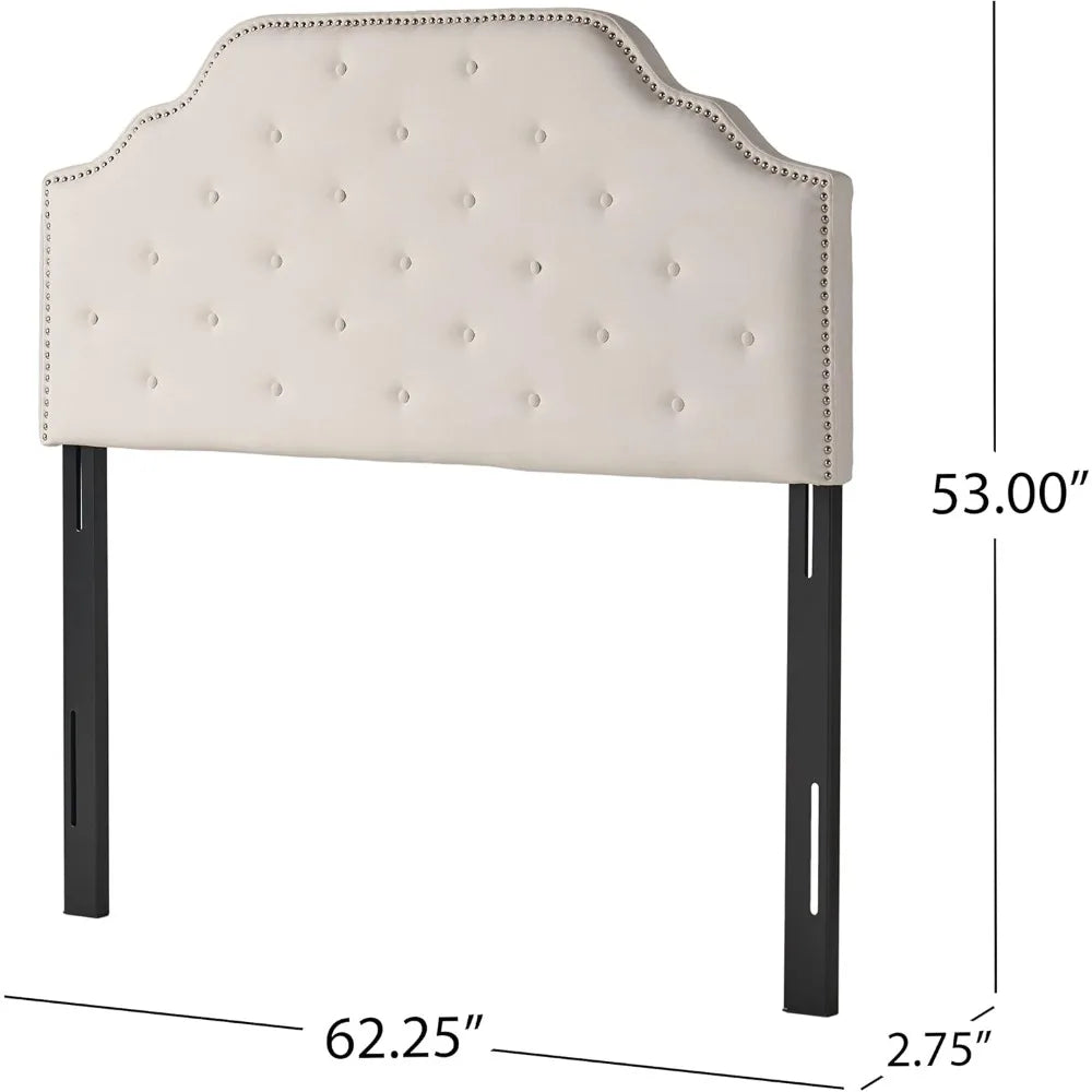 Christopher Knight Home Silas Fabric Headboard Contemporary