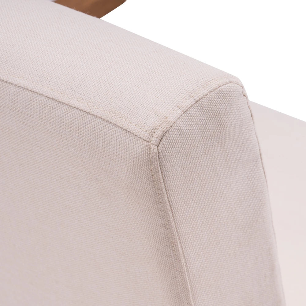 General Use Solid Wood Retro Living Room Sofa Chair