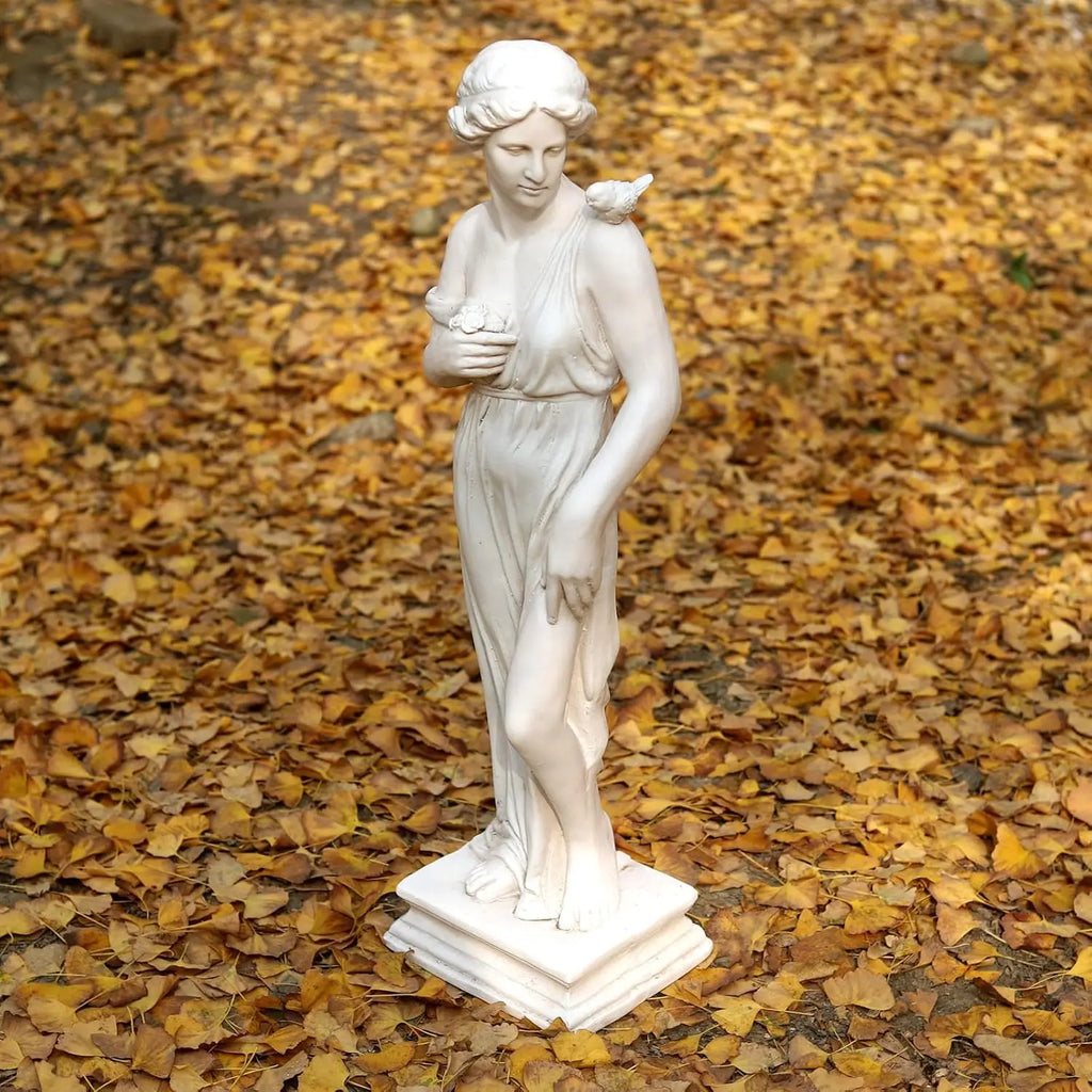 ZUIJI Garden Statue Nymph Sculpture Greek Mythology Roman Style Outdoor
