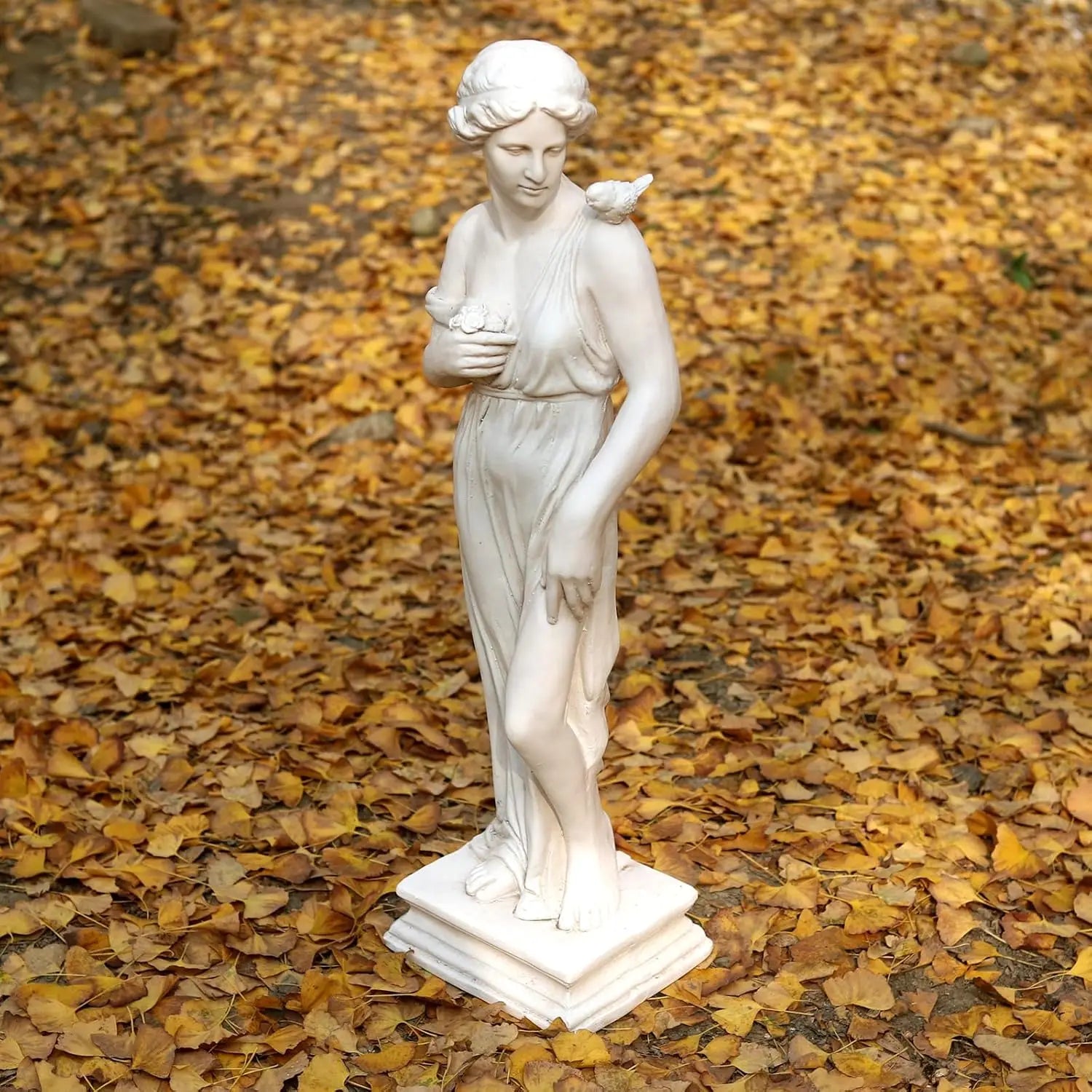 ZUIJI Garden Statue Nymph Sculpture Greek Mythology Roman Style Outdoor