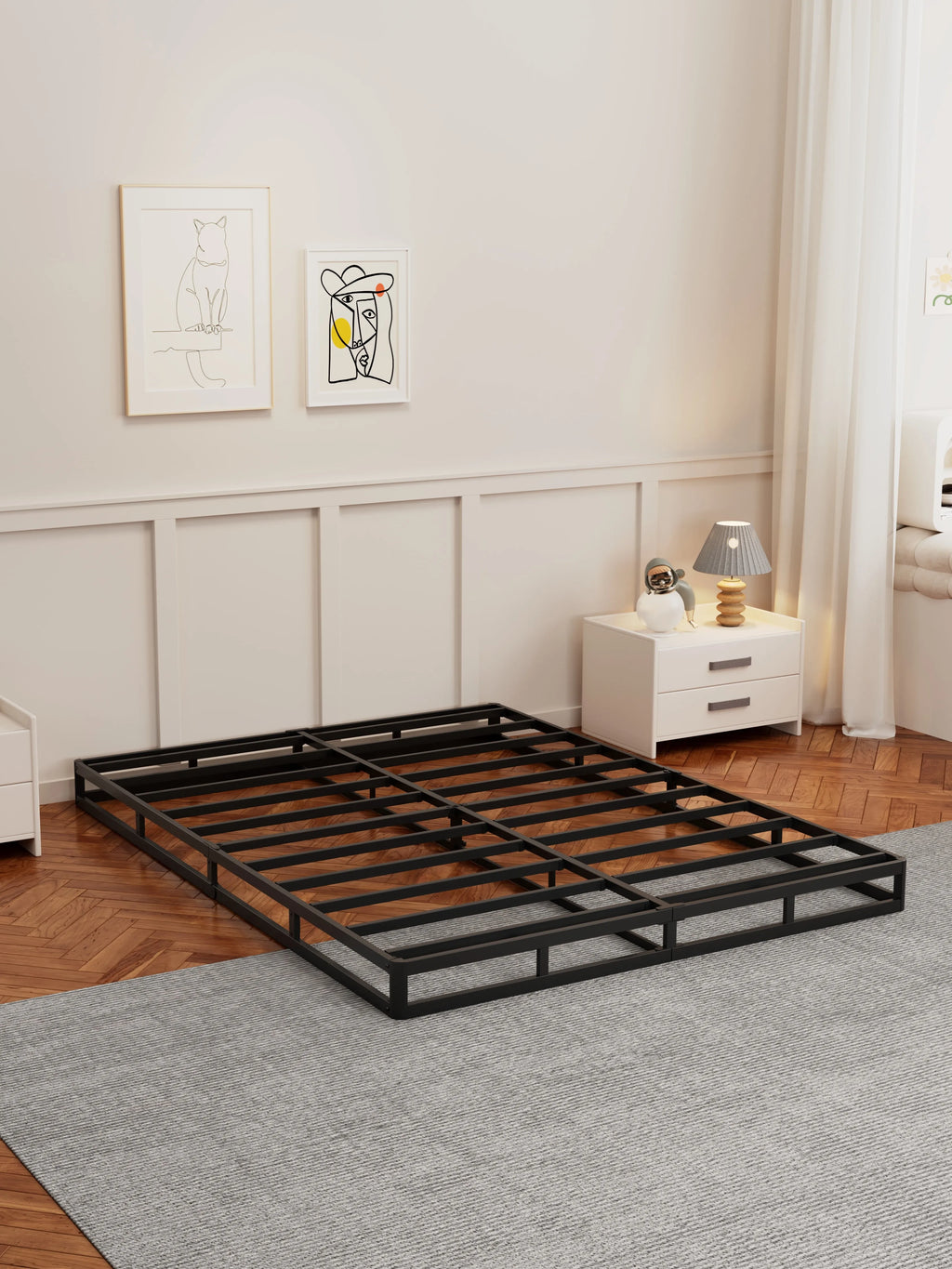 Aromustime UFI Basic Intelligent Mattress Box Spring With Iron Frame