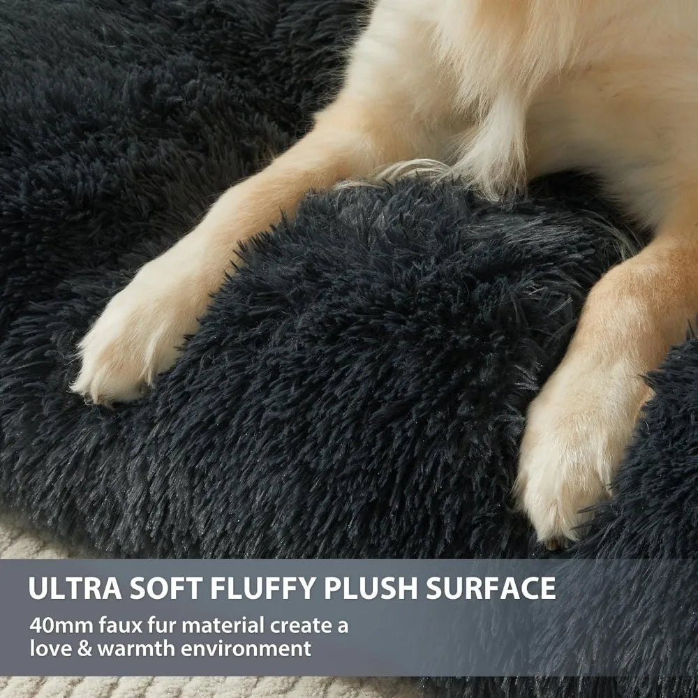 Premium Plush Dog Bed With Anti-Slip Bottom