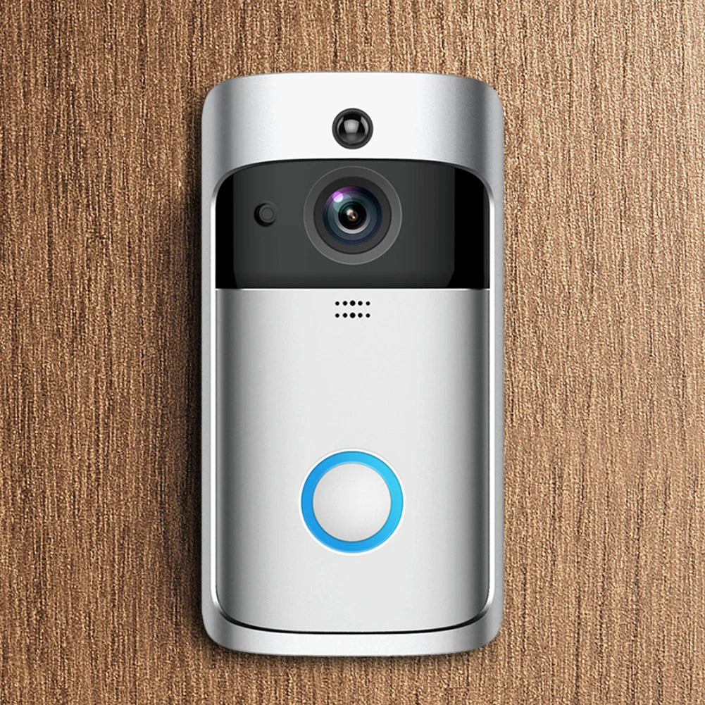 WiFi Video Doorbell 720P Night Vision With Two Way Audio